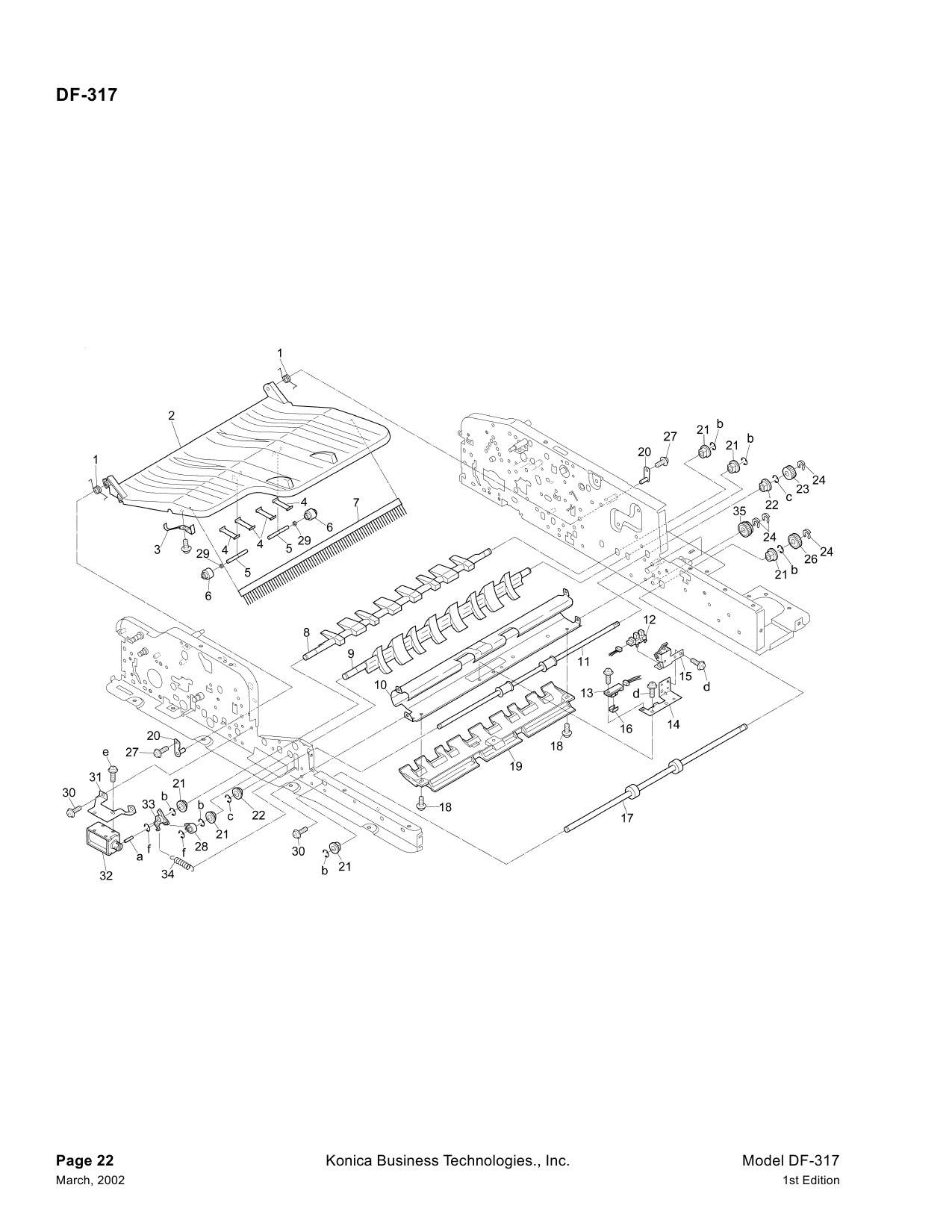 Konica-Minolta Options DF-317 Parts Manual-3